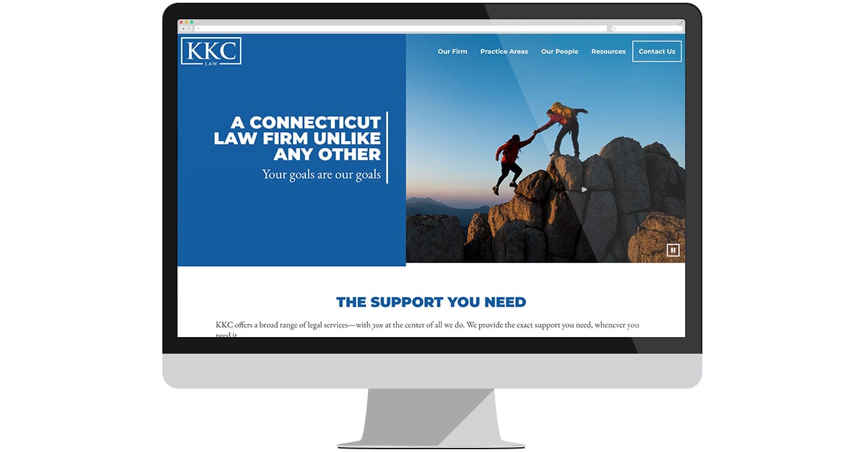 KKC Law LLC website screenshot