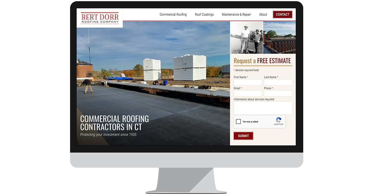 Bert Dorr Roofing Company Launches New Website
