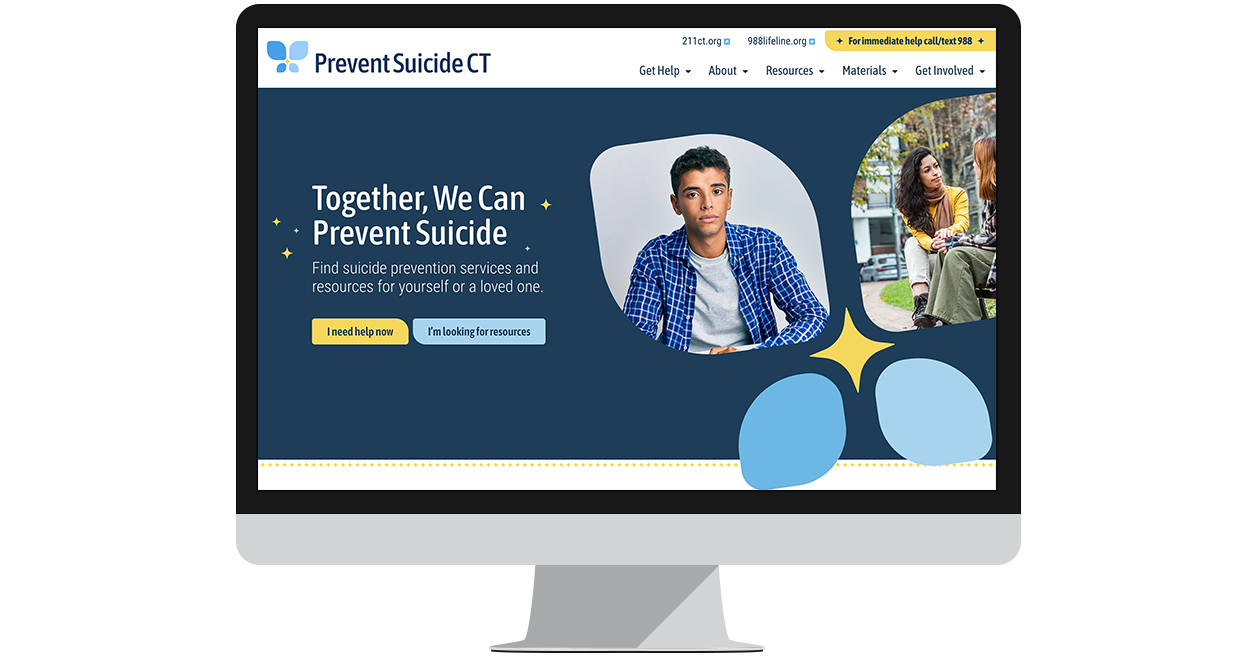 Prevent Suicide CT Launches New Website