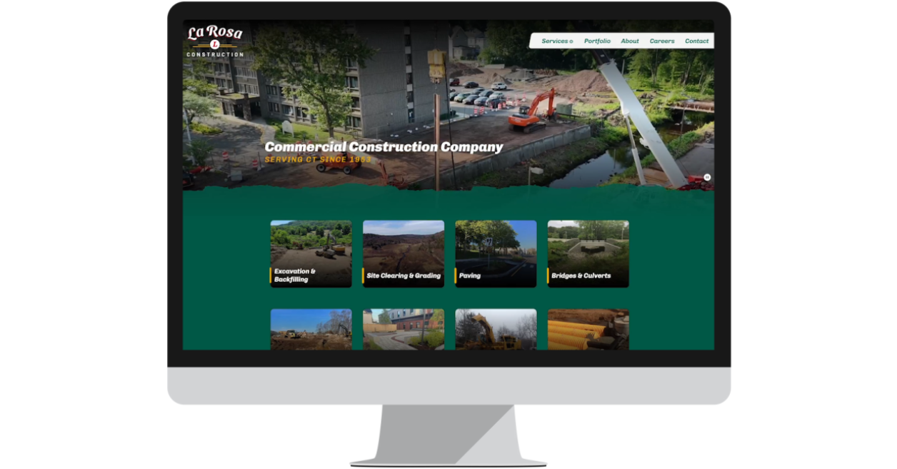 LaRosa Construction Launches New Website